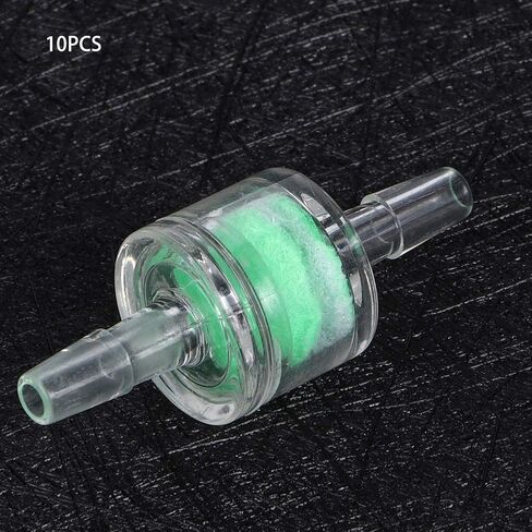 GLOGLOW 10PCS Aquarium Hose Filters, Small Fish Tank Silicone Tube Filter External Connector Filtration Supplies(4mm) in Kuwait