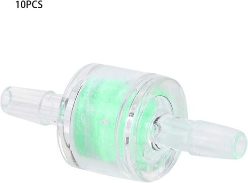 GLOGLOW 10PCS Aquarium Hose Filters, Small Fish Tank Silicone Tube Filter External Connector Filtration Supplies(4mm) in Kuwait