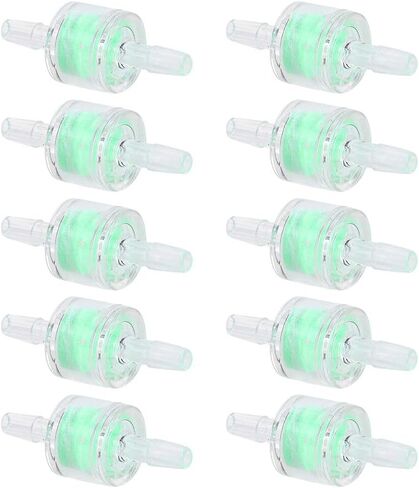 GLOGLOW 10PCS Aquarium Hose Filters, Small Fish Tank Silicone Tube Filter External Connector Filtration Supplies(4mm) in Kuwait