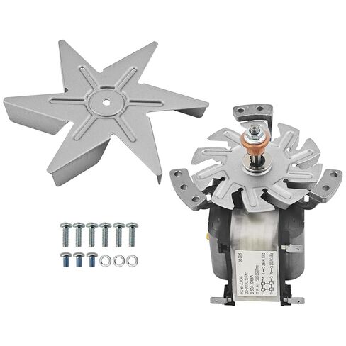 M242024K مجموعة محرك منفاخ الفرن 50/60 هرتز لاستبدال موفات E22M3 E25 E25B E25MS E31 E311MS E31D4 E32 P10M P12M P8M أفران الحمل الحراري، MOFM013431 MOFM013431K 800-9350 in Kuwait