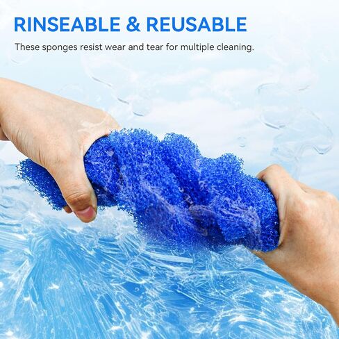 6Pack Sponge Filter Replacement for VIVOHOME Pond Filter 2380 GPH 2630 GPH or VIVOGROW 2380/2630 GPH Bio Pressure Pond Filter Media Pads for Sunsun CPF-250/180 for Outdoor Ponds, Koi Ponds in Kuwait