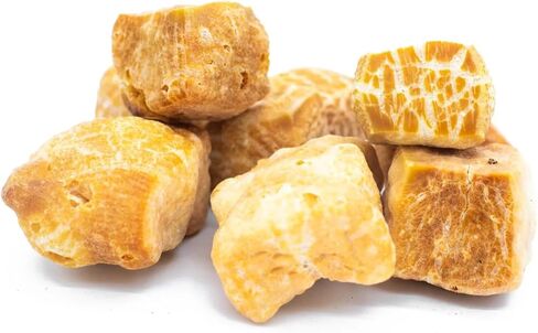 Bully Bunches Yak Cheese Himalayan Yak Puffs for Small, Mediun & Large Dogs - All Natural Dog Treat Dental Chews, Made with Real Yak Milk for Teething - Lactose & Rawhide Free (10 oz) in Kuwait