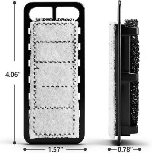 6 Pack Fish Tank Filter Cartridges, 3-Stage Filtration (6) in Kuwait