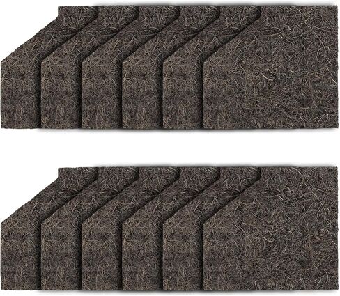 ENLOY Large Aquarium EcoRenew Filter Cartridges Replacement for Aqueon SmartClean Power Filter 50-90 Gallon, Fish Tank Filter with Activated Carbon, Fits Freshwater and Saltwater Aquariums, 12 Pack in Kuwait