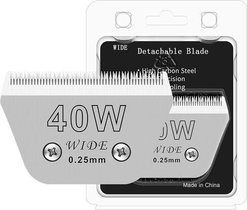 3Pack Dog Grooming Wide Blade,Detachable Pet Dog Grooming Blades,Compatible with Andis,Oster A5,Wahl km10 Clippers.（4FW+5FW+7FW） in Kuwait