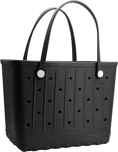 Large Rubber Beach Bag Travel Totes Mens Womens Waterproof Rubber Beach Tote for Work, Picnics, Shopping, Outdoor in Saudi Arabia