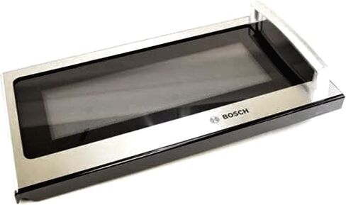 Bosch 00683860 Genuine OEM Door Assembly (Stainless Steel) for Bosch Microwaves in Kuwait