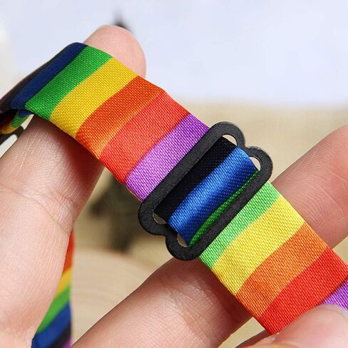 Wixine 2PCS فخر الكلب القط التعادل القوس التعادل LGBT مثلي الجنس فخر يتوهم قوس قزح الحب in Kuwait