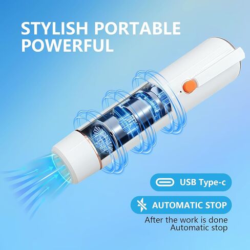 Vixino Vacuum Sealer for Food, Compact Handheld Vacuum Sealer Machine with 30 Reusable Bags & 3 Containers, Seals Liquids & All Foods, Portable for Sous Vide, Travel,Camping, Kitchen, Gifts in Kuwait