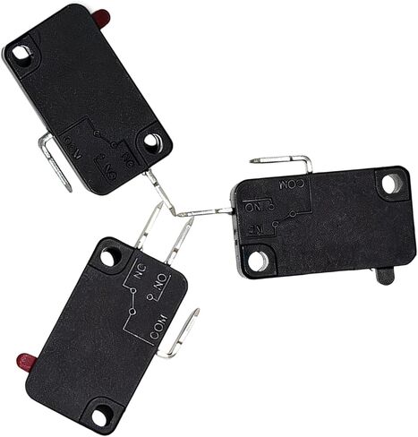 Microwave Oven Door Switch Replacement Part W10269458 W10727360 W10269460 for Whirlpool Microwave SZM-V16-FC-61 SZM-V16-FC-62 SZM-V16-FC-63 in Kuwait