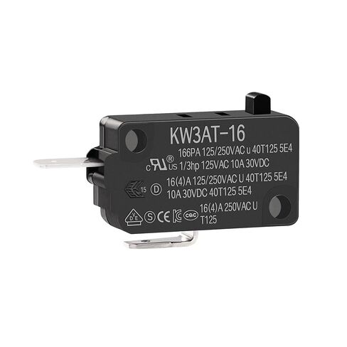 قطعة بديلة لمفتاح باب فرن الميكروويف KW3AT-16، 16 أمبير 125/250 فولت، متوافق مع KW3A، KW3A-16 (عبوة واحدة مغلقة بشكل طبيعي) in Kuwait