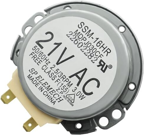 محرك القرص الدوار المتزامن DE31-10172C WB26X10233 مناسب لميكروويف Samsung Kenmore GE، ويستبدل DE31-10172A/B/D,4983656,AP7191211,PS16735927 in Kuwait