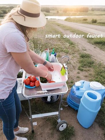 Induction Oxygen Pump Rechargeable Energy Saving Aquarium Air Pump Aerator Fishing Pump Portable Basin Outdoor Faucet for Camping Traveling Rodster in Kuwait