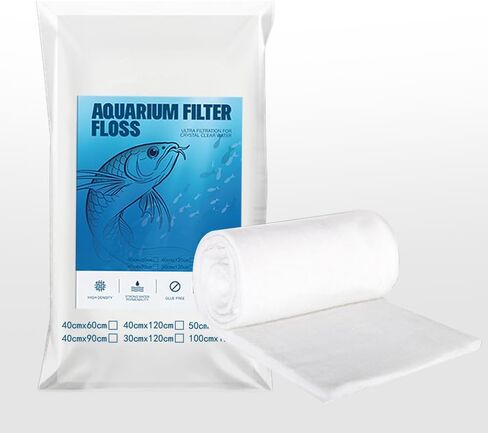 Aquarium Filter Pads,Filter Floss for Fish Tank,Aquarium Filter polishing pad(15.8 * 47.2 * 0.43in) in Kuwait