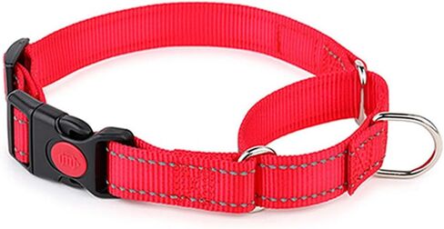 Reflective Martingale Collar for Dogs with Buckle,Red XL in Kuwait