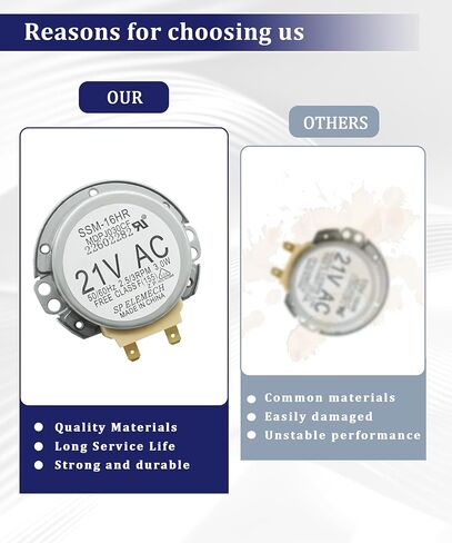 قطع غيار محرك متزامن للميكروويف DE31-10172C MDPJ030CF تناسب ميكروويف Samsung Kenmore GE، يستبدل DE31-10172A/B/D،4983656، AP7191211، PS16735927، WB26X10233، MDPJ030BF in Kuwait