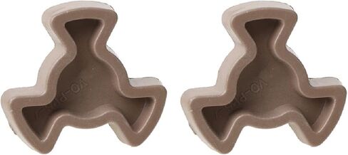 2PCS Microwave Turntable Coupler Universal Replacement Roller Guide with D Shape Hole 14mm Shaft Length for Most Microwave Ovens Repair Parts in Kuwait