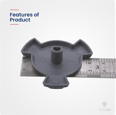 ForeverPRO WPW10776938 Shaft-Turn for Whirlpool Microwave W10776938 8205677 in Kuwait