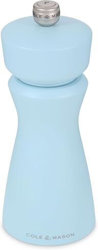 Cole & Mason Kenton Salt and Pepper Mill - Manual Refillable Grinder with Adjustable Ceramic Mechanism - Dining Accessory for Seasoning - Kitchen Tool for Everyday Use - 6 Inch, Sage in Saudi Arabia
