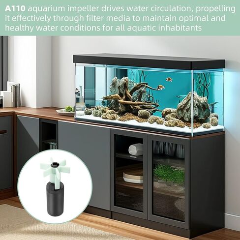 A638 Aquarium Magnetic Impeller Replacement for Aquaclear 110 (HGA620) Power Filter in Kuwait