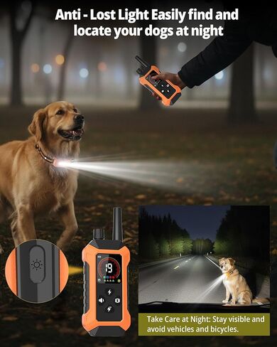 Shock Collar for Dogs 4 Pack (5–150Lbs), 4400FT Waterproof 4 Dog Training Collar with Remote Control 5 Training Modes Rechargeable Electric Dog Collar with Light, E Collars for Small Medium Large Dogs in Kuwait