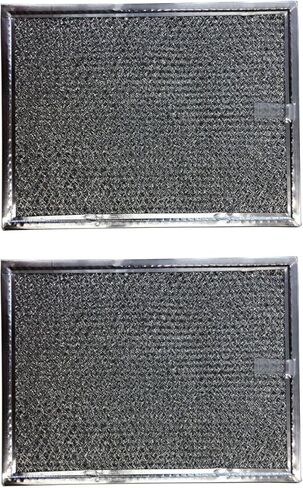 2 PK الألومنيوم شبكة الشحوم فرن الميكروويف استبدال مرشحات لفريجيدير GLMV169FPBC GLMV169FPWA GLMV169FPWB GLMV169GBA GLMV169GBB GLMV169GQA GLMV169GQB GLMV169GSA GLMV169GSB GLMV169HBA in Kuwait
