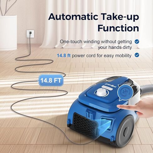 Pet Grooming Vacuum,15kpa Dog Vacuum for Shedding Grooming with Large Dust Cup for Long-Haired Dogs and Cats Home Brush and Groomer with 6 Attachments,Super Quiet, 6 Suction Levels in Kuwait