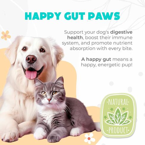 Probiotics for Dogs Chews 150PCs - Digestive, Gut Health & Diarrhea Support - Probiotic Chews for Dogs - Vet Approved US Formula with Dog Probiotics, Enzymes & Natural Ingredients - Chicken in Saudi Arabia