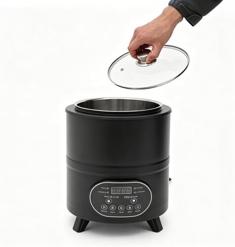 Yogurt Maker Machine, 8L/2.11Gal Commercial Greek Yogurt Maker Machine 400W 304 Stainless Steel Fermentation Machine with Ajustable Temperature & 0-9 Day Timer for Making Fruit Vinegar Rice Wine in Kuwait