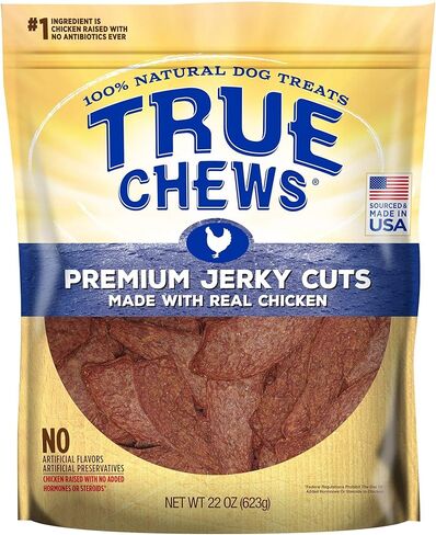 قطع متشنجة مميزة من True Chews مصنوعة من دجاج حقيقي 22 أونصة. حزمة متميزة in Kuwait