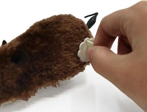 Furry Mice Cat Toy Wind Up Realistic Mouse Toys Funny Moving Pet Supplies (1Pc Random Color) in Kuwait