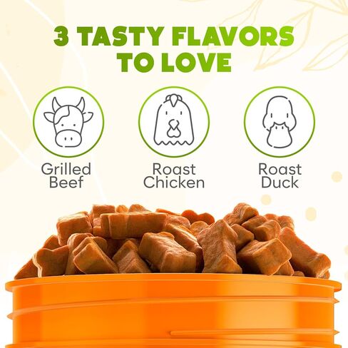 ZENO Probiotics for Dogs Chews 150Pcs - Digestive, Gut Health & Diarrhea Support - Chews for Dogs - US Formula with Probiotics, Enzymes & Natural Ingredients - Roast Chicken in Saudi Arabia