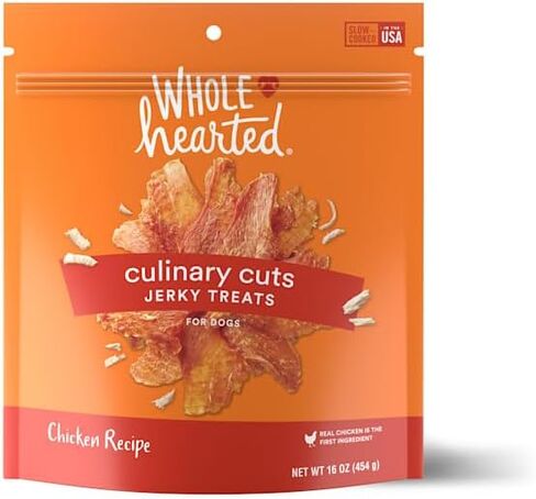 WholeHearted by Petco Culinary Cuts Chicken Recipe Jerky Dog Treats 16 oz. in Kuwait