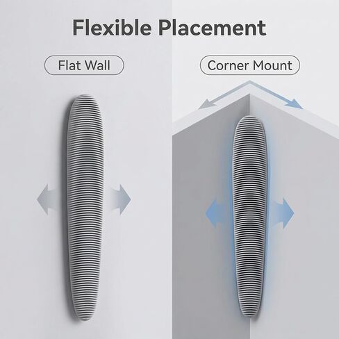 أداة العناية الذاتية للقطط مع فرشاة لسان مزخرفة، تصميم مثبت على زاوية خدش القطط على الحائط، قطعة واحدة باللون الرمادي، وسادة فرك للفراء السائب واللعب اليومي في المناطق المنزلية in Kuwait
