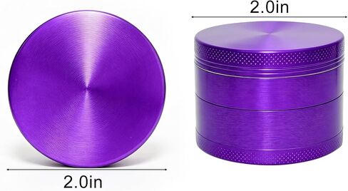 2.0 Inch Spice Grinder Kitchen Help Grinder, Purple in Kuwait