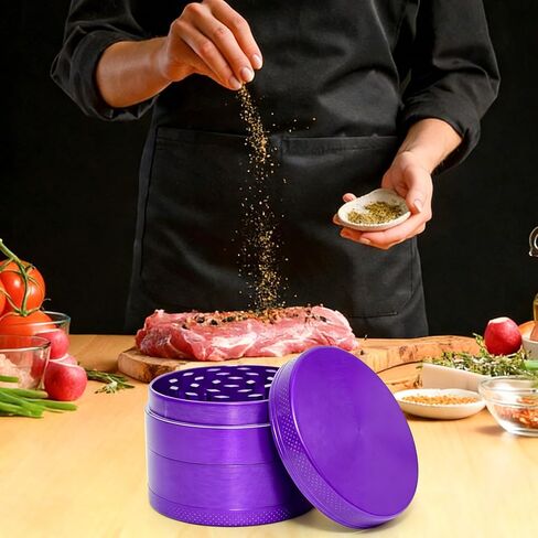 2.0 Inch Spice Grinder Kitchen Help Grinder, Purple in Kuwait