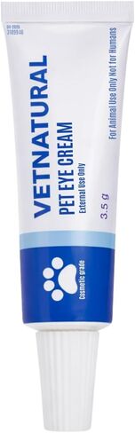Pet Eye Health for Dogs, Cats, Cattle, Sheep, Horses Birds and Puppies, Kitten - 1 Tube, Sterile, 3.5g Tube, for Animal Use in Kuwait