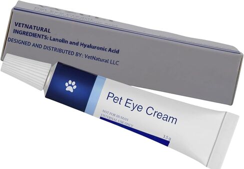 Pet Eye Health for Dogs, Cats, Cattle, Sheep, Horses Birds and Puppies, Kitten - 1 Tube, Sterile, 3.5g Tube, for Animal Use in Kuwait