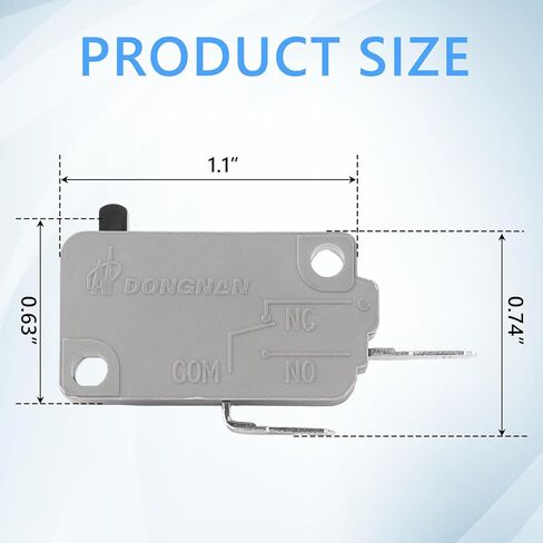 KW3A مفتاح باب فرن الميكروويف 16A 125/250V باب Interloc (2 مغلق عادة و 4 مفتوح عادة) in Kuwait