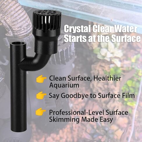مدخل مقشدة، متوافق مع مرشحات علبة Fluval FX4 وFX6 - بديل مباشر لتحسين تنظيف السطح والمياه النقية in Kuwait