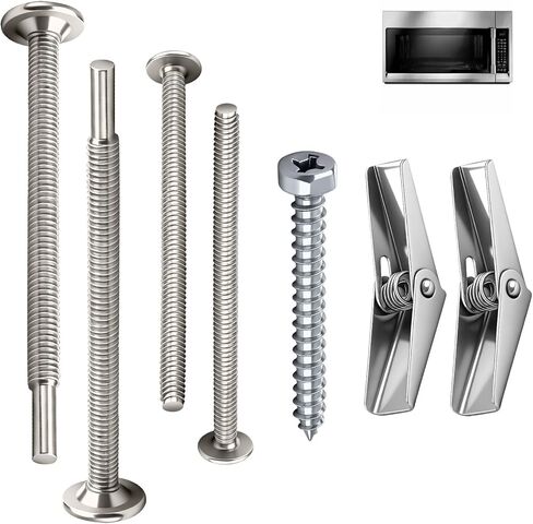 DE92-90505N Microwave Installation Hardware Kit Compatible with Sam-Sung ME17F7021MT/AA, ME17H703SHB, ME17R7021ES, ME18H704SFS/A2 in Kuwait