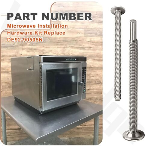 DE92-90505N Microwave Installation Hardware Kit Compatible with Sam-Sung ME17F7021MT/AA, ME17H703SHB, ME17R7021ES, ME18H704SFS/A2 in Kuwait