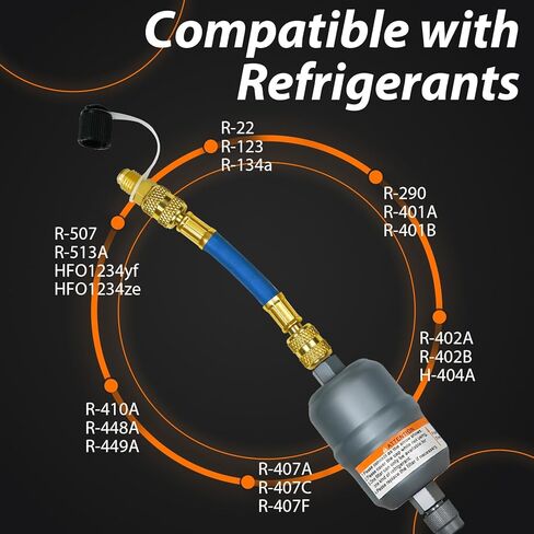 مجموعة تحويل الفلتر FLCK-1 لـ Ro-bi-nair Promax RG3/RG6 تستبدل MF1275 بخرطوم مقوى مجعد 8 جوانب وفلتر 100343 ذكر/ذكر in Kuwait