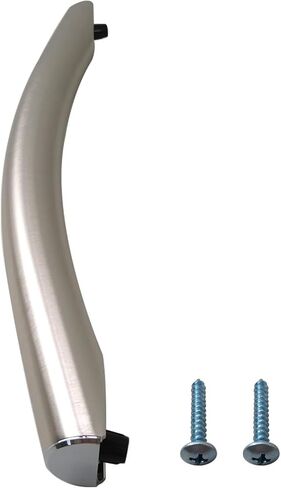DE94-02933A Microwave Door Handle for Samsung Microwaves ME17H703SHS, ME18H704SFS, ME20H705MSS, ME21F606MJT Models Repl.# AP5622966, 2448710, DE64-02522A, PS4239327 by Acupress in Kuwait