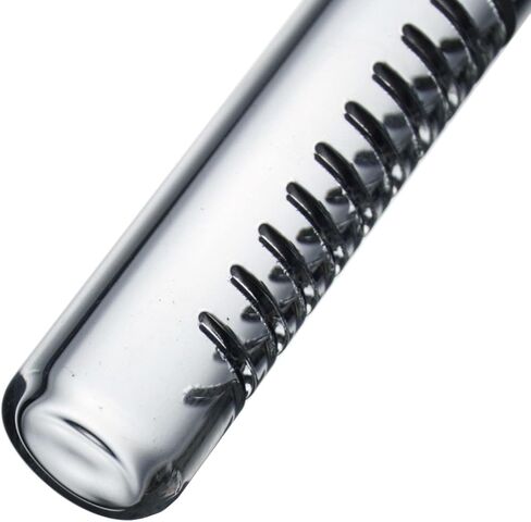 LINLAN 17mm Glass Lily Pipe, Inflow and Outflow, Fits 16/22mm (5/8" i.d.) Filter Hose for Aquarium Planted Tank in Kuwait
