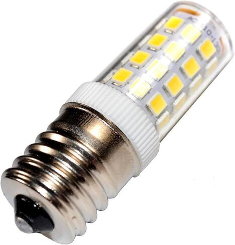 لمبة إضاءة LED قابلة للتعتيم HQRP 110 فولت E17 بيضاء باردة لـ GE General Electric WB36X10003 استبدال لمبة الضوء تناسب ميكروويف Hotpoint/Kenmore/RCA in Kuwait