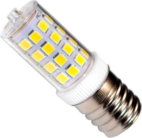 لمبة إضاءة LED قابلة للتعتيم HQRP 110 فولت E17 بيضاء باردة لـ GE General Electric WB36X10003 استبدال لمبة الضوء تناسب ميكروويف Hotpoint/Kenmore/RCA in Kuwait