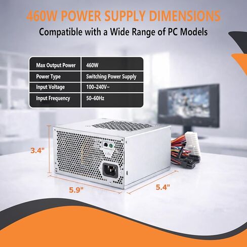 H290AM-00 L290AM-00 290W Power Supply Compatible with Dell Optiplex 3020 7020 9020/ Precision T1700/ T20 (MT Mini Tower), P/N: RVTHD KPRG9 HYV3H D290A001L PS-3291-1DF H290EM-00 in Saudi Arabia