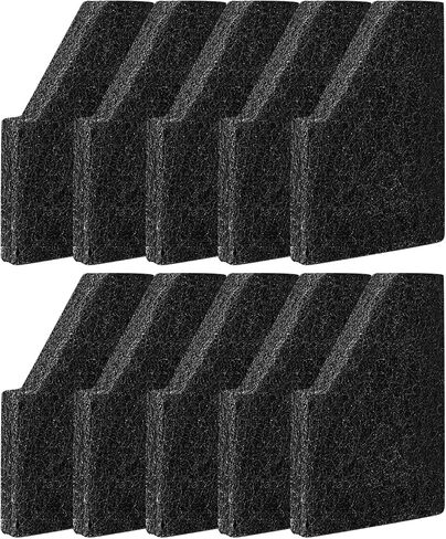 10 Pack Small Aquarium Filter Cartridges Compatible with Aqueon SmartClean Power Filter 15G & for QuietFlow Internal Filter, Replacement Fish Tank Filter Cartridge Small, 3.62 x 2.6 Inch in Kuwait