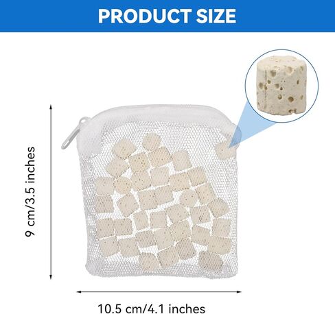 84g 2 Bags Bio-max Filter Media, Replacement Biomax Bio Rings for Fluval AC20 AC30 Power Filter 1.5 oz / 42 g, biomax for Aquarium Filter, for Use in Freshwater & Saltwater Aquariums in Kuwait